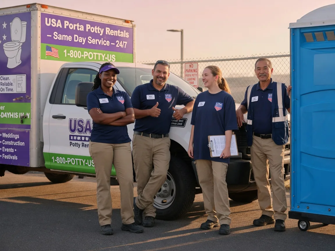 Porta Potty Rental company in Saint Mary, MO